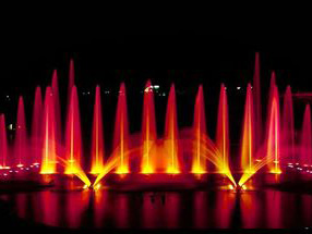 Programmed fountain